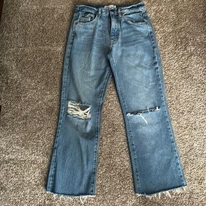 Zara mom jeans